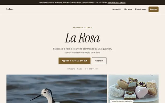La Rosa · Pâtisserie à Korba