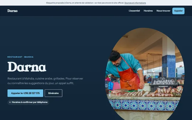 Darna · Restaurant à Mahdia