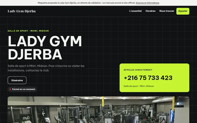 Lady Gym Djerba · Salle de sport à Mhiri