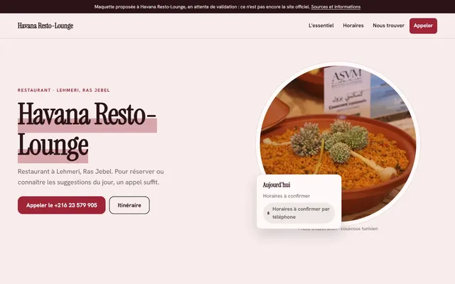 Havana Resto-Lounge · Restaurant à Lehmeri