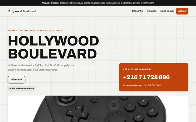 Hollywood Boulevard · Vidéo et audiovisuel à Saf Saf