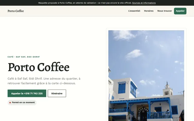 Porto Coffee · Café à Saf Saf
