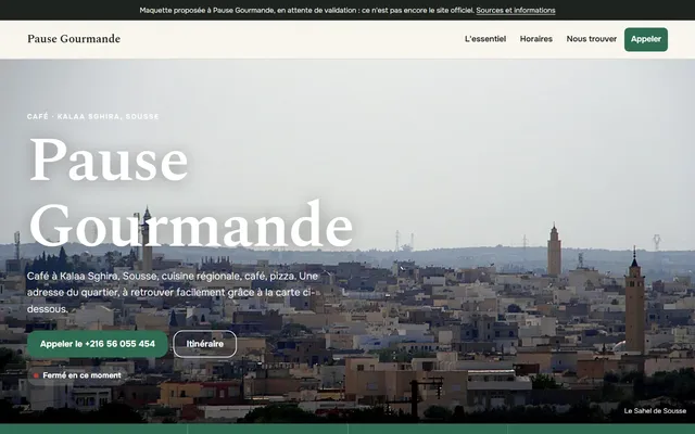 Pause Gourmande · Café à Kalaa Sghira