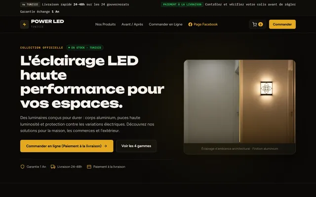 Power LED Tunisie